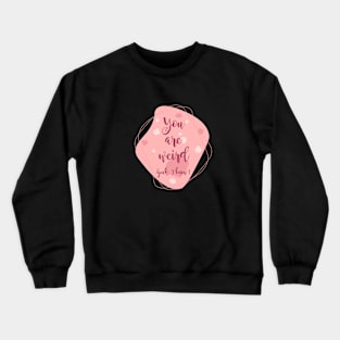 You are Weird, Yeah I Know !!! Crewneck Sweatshirt